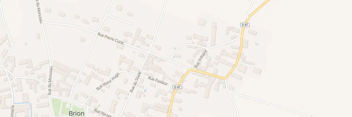 Plan du 4 Rue Pierre Curie à Brion