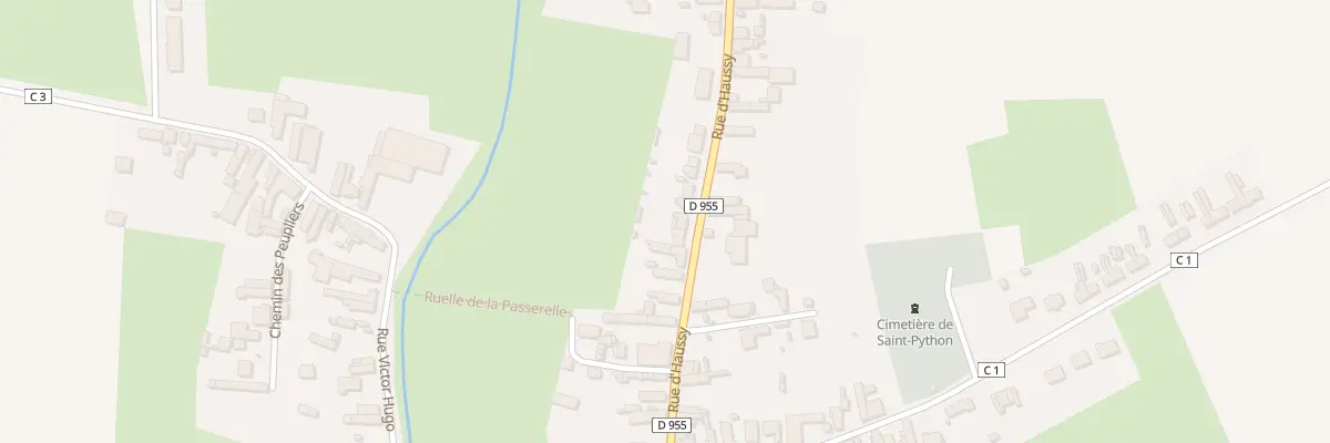 Plan du 47 Rue d’Haussy à Saint-Python