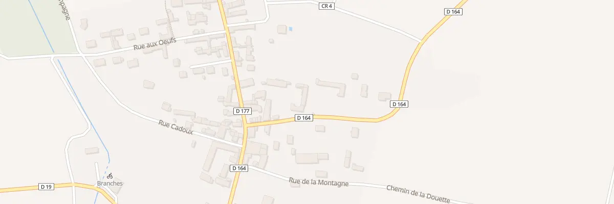 Plan du 11 Rte de Chichery à Branches
