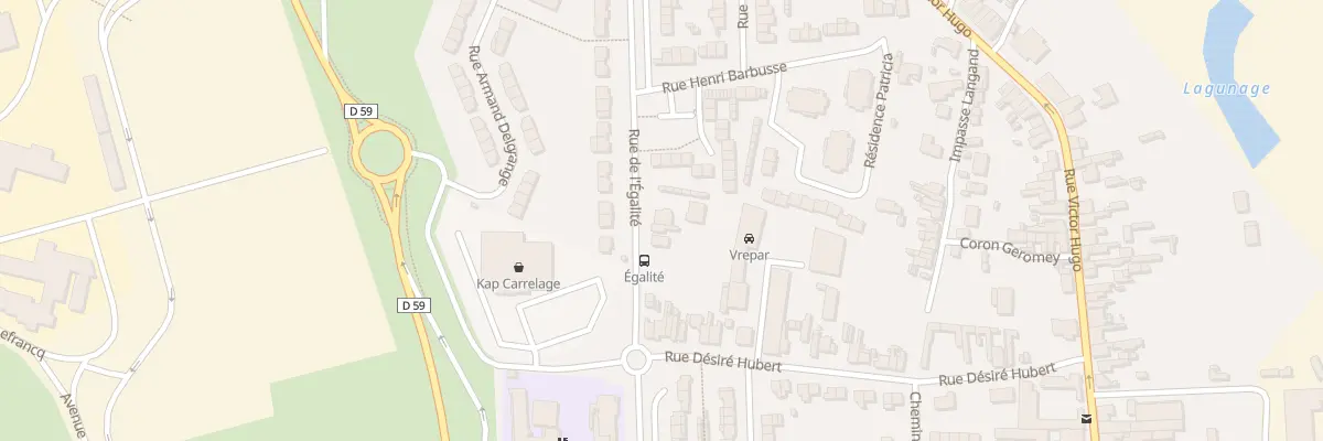 Plan du 108 Rue de l’Egalite à Trith-Saint-Léger