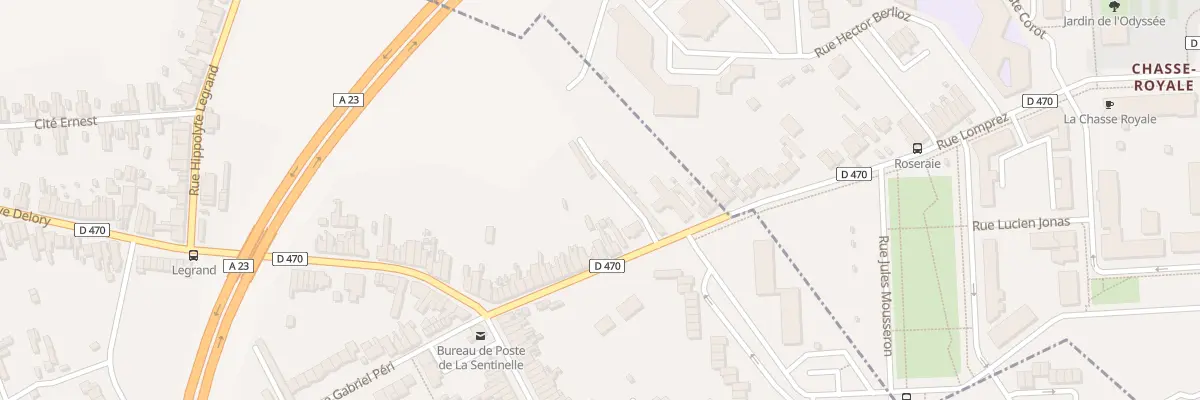 Plan du 115 Rue Emile Basly à La Sentinelle
