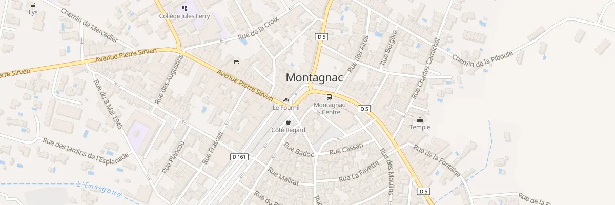 Plan du 10 Av Pierre Azema à Montagnac