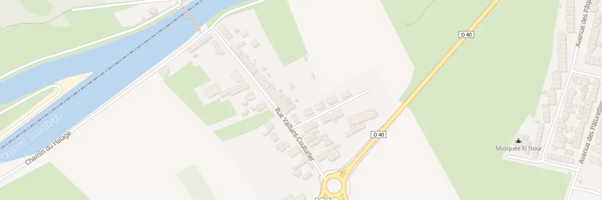 Plan du 108 Rue Vaillant Couturier à Maing