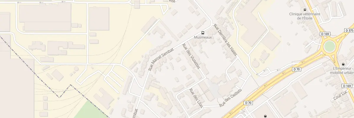Plan du 501 Rue Marcel Sembat à Raismes