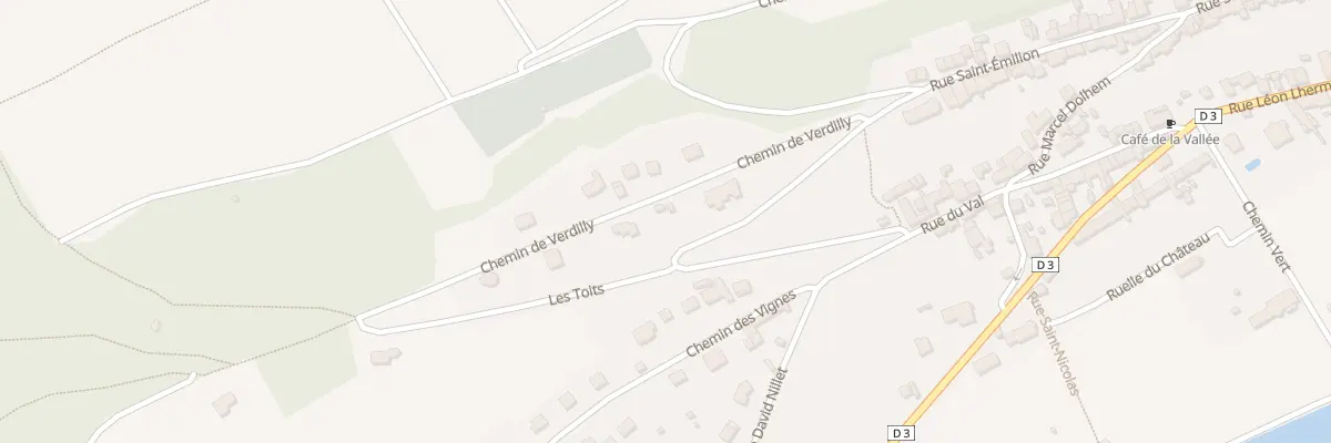 Plan du 3 Che de Verdilly à Mont-Saint-Père
