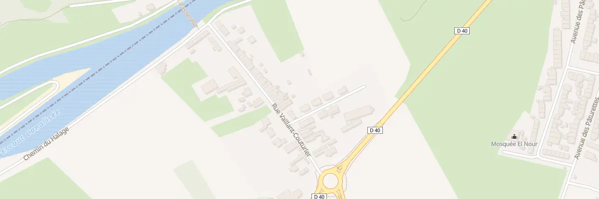 Plan du 106 Rue Vaillant Couturier à Maing