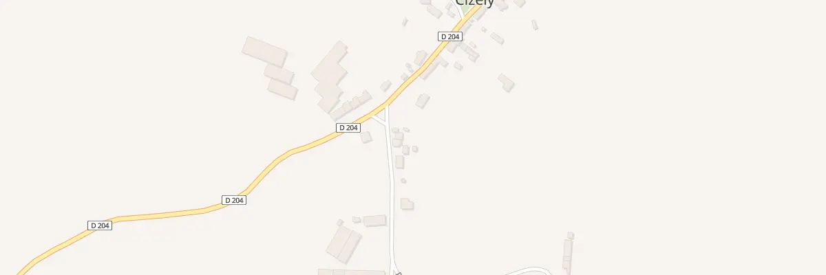 Plan du 21 Le Bourg à Cizely