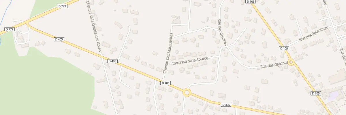 Plan du 14 Imp de la Source à Lusigny