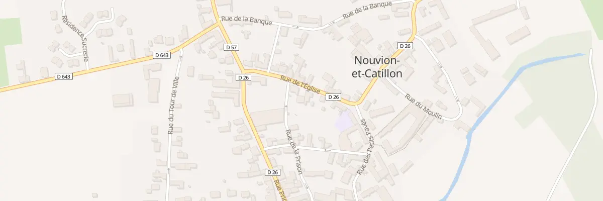 Plan du 4 Rue de l’Église à Nouvion-et-Catillon