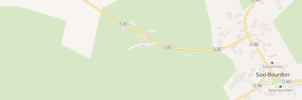 Plan du 1 Imp de la Margelle à Saxi-Bourdon