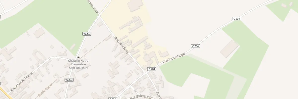 Plan du 6 Rue Jules Ferry à Haussy