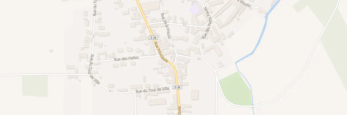 Plan du 1 Rue des Petits Pavés à Nouvion-et-Catillon