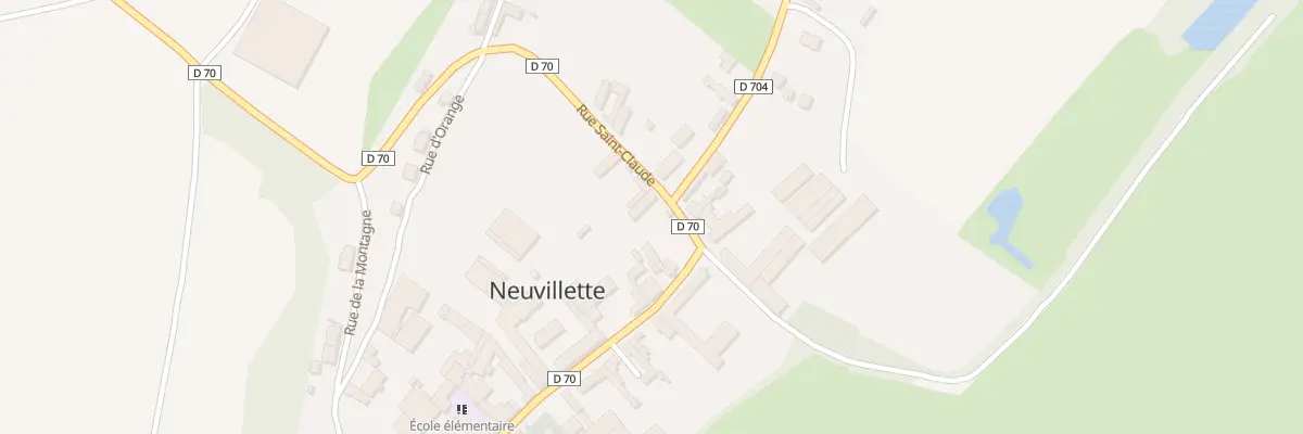Plan du 25 Rue St Claude à Neuvillette