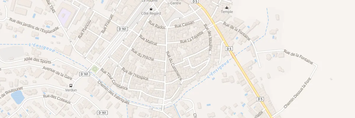 Plan du 5 Rue de l’Amour à Montagnac