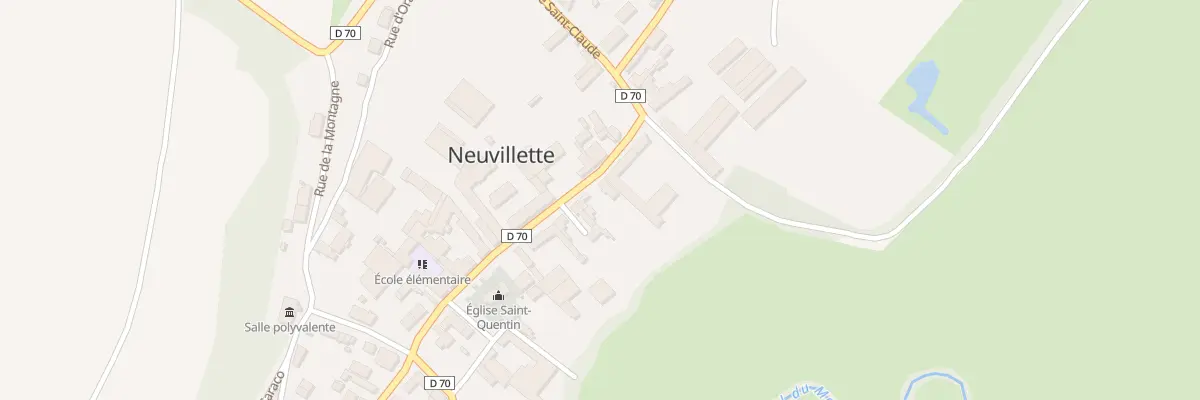 Plan du 10 Rue St Claude à Neuvillette