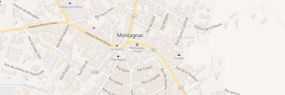 Plan du 30 Av Pierre Azema à Montagnac
