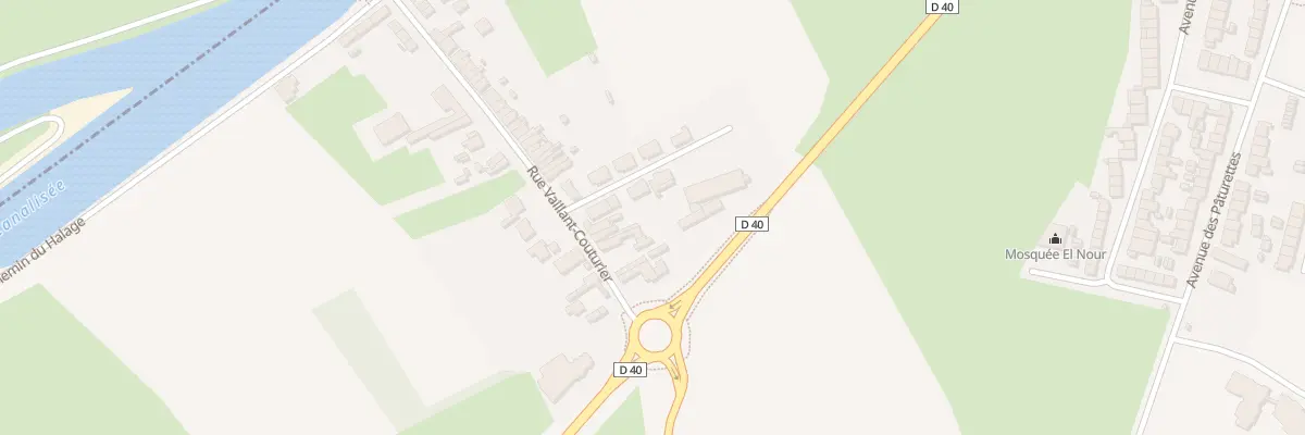 Plan du 66 Rue Vaillant Couturier à Maing