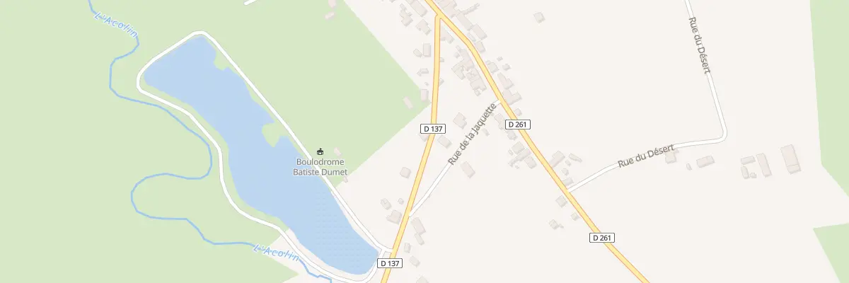 Plan du 318 Le Pont à Cossaye