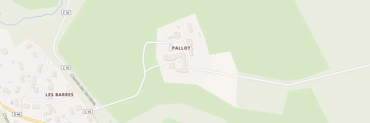 Plan du 5083 Pallot à Dorat