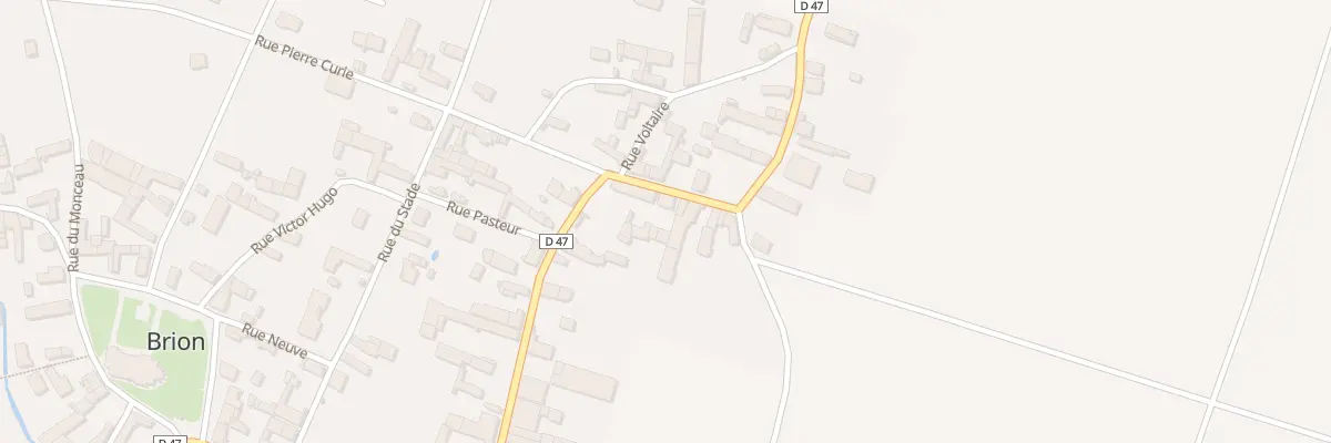 Plan du 20 Rte de Bussy à Brion