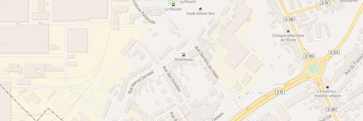 Plan du 421 Rue Marcel Sembat à Raismes