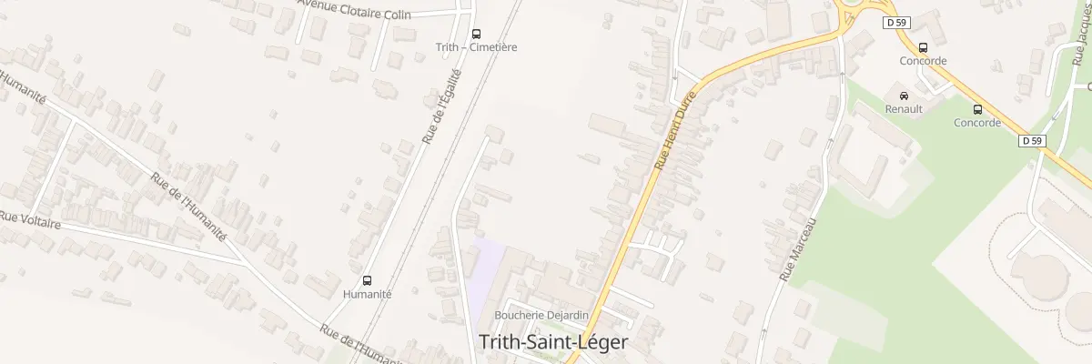Plan du 27 Rue Henri Durre à Trith-Saint-Léger