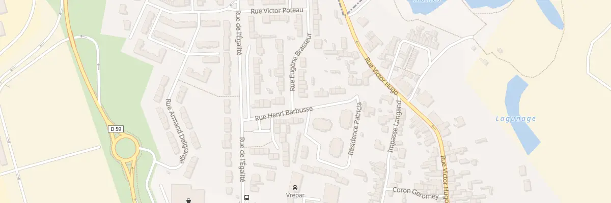 Plan du 2B Rue Eugene Brasseur à Trith-Saint-Léger