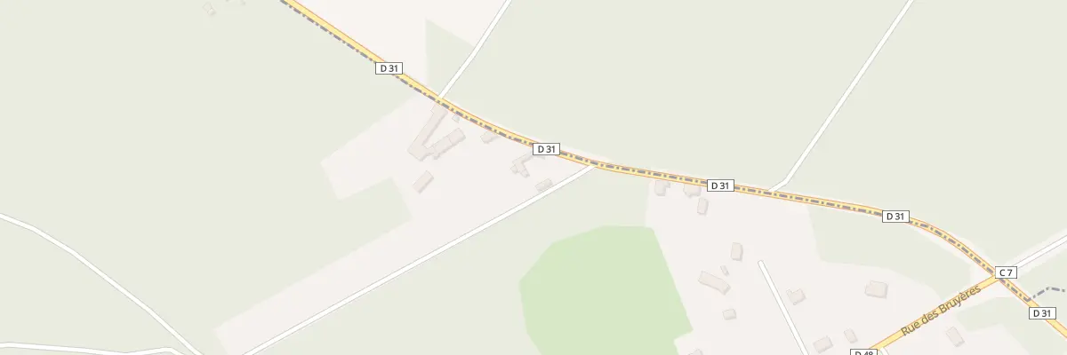 Plan du 13 Rte de Fleury à Charbuy