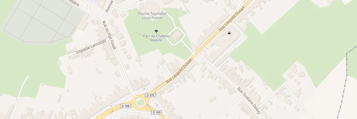 Plan du 105 Rue Leopold Dussart à Raismes