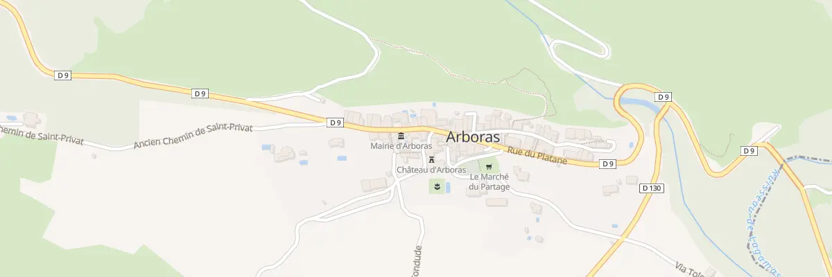 Plan du 5037 Rue de la Forge à Arboras