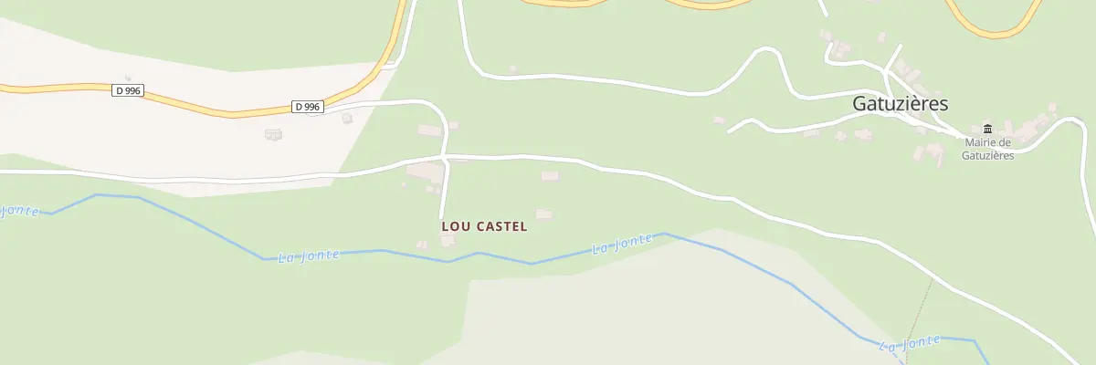 Plan du 5065 Lou Castel à Gatuzières
