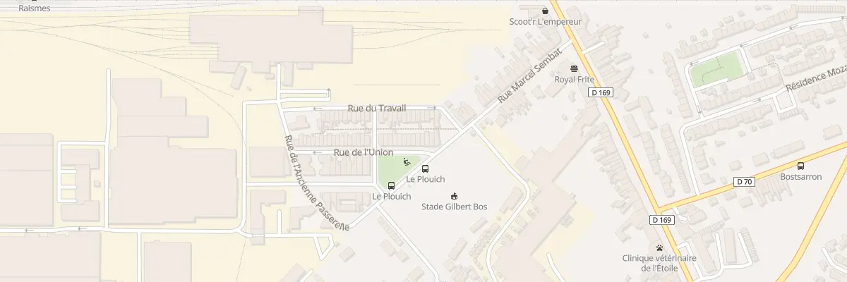 Plan du 4 Rue de l’Union à Raismes