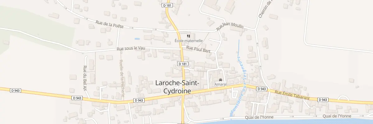 Plan du 12 Rue Georges Varennes à Laroche-Saint-Cydroine