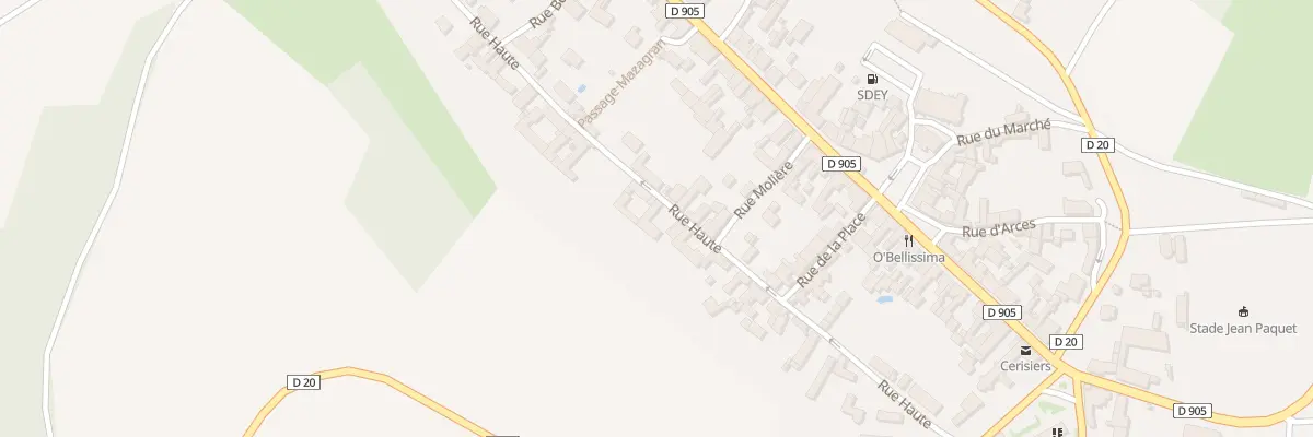Plan du 37B Rue Haute à Cerisiers
