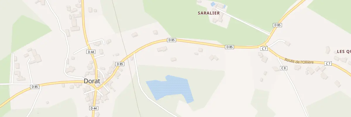 Plan du 5125 Les Charmes à Dorat