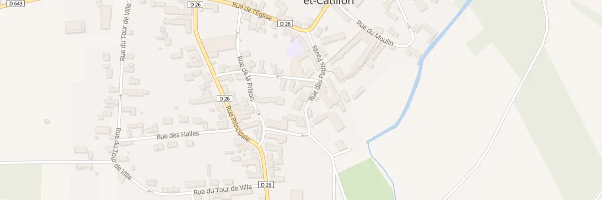 Plan du 5 Rue des Petits Pavés à Nouvion-et-Catillon