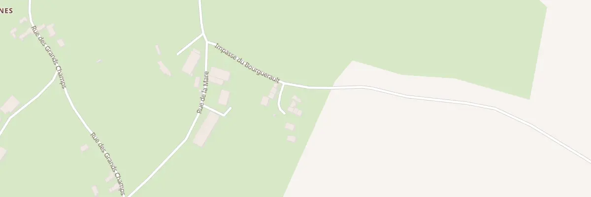 Plan du 1 Imp du Bourguérault à Billy-Chevannes