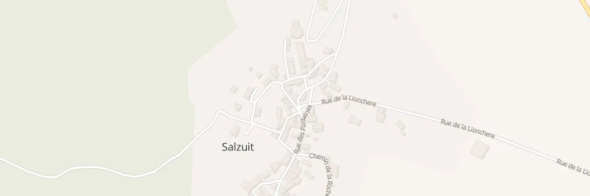 Plan du 5032 Le Bourg à Salzuit