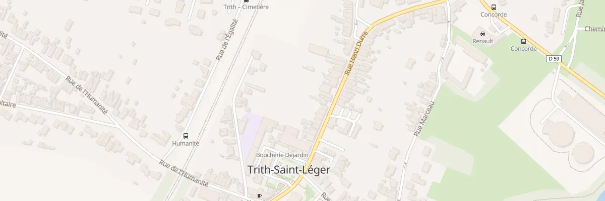 Plan du 21 Rue Henri Durre à Trith-Saint-Léger