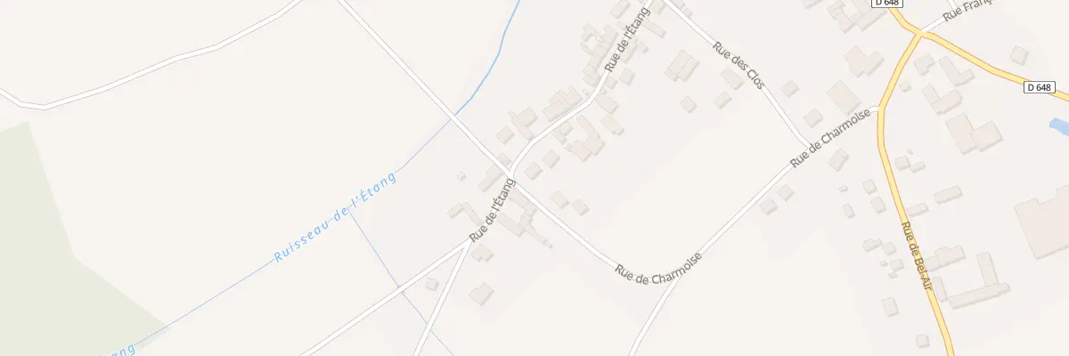 Plan du 33 Rue de l’Etang à Courgivaux