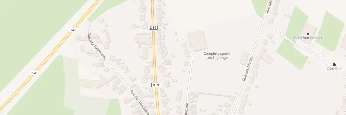 Plan du 30 Rue Vaillant Couturier à Maing