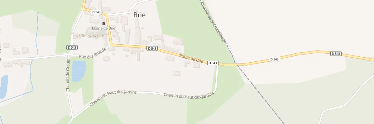 Plan du 16 Rue des Briards à Brie
