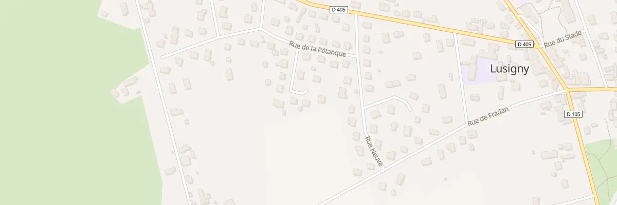 Plan du 7 Imp des Goths à Lusigny