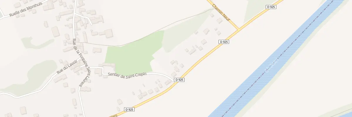Plan du 17 Rte de Vouziers à Celles-sur-Aisne