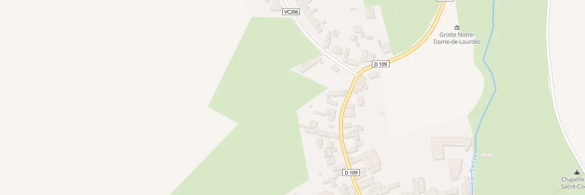 Plan du 1 Rue du Docteur Eloire à Briastre