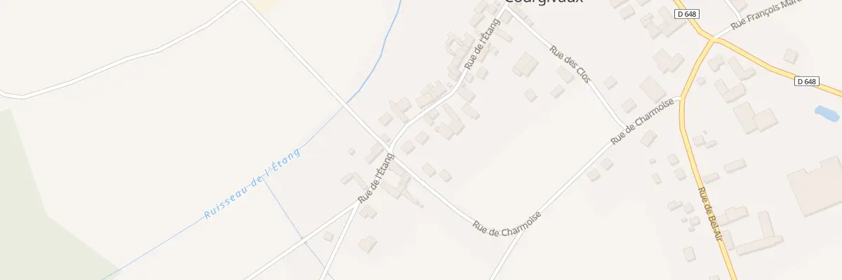 Plan du 27B Rue de l’Etang à Courgivaux