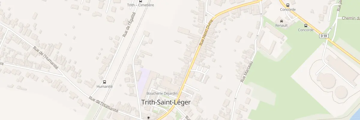 Plan du 23 Rue Henri Durre à Trith-Saint-Léger