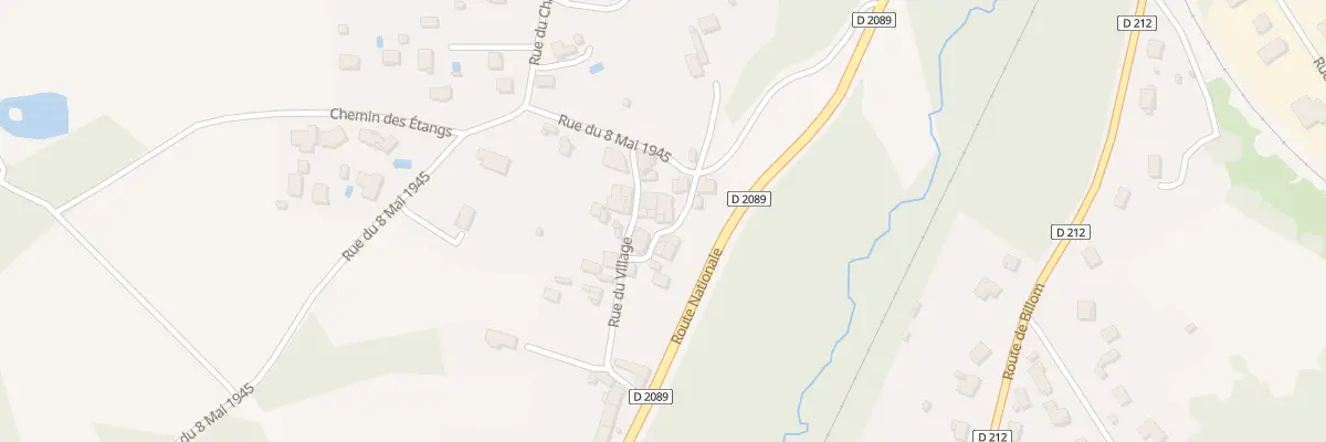 Plan du 5092 Chez Vernieres à Peschadoires