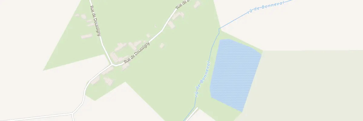 Plan du 3B Rue de Doussigny à Tréfols