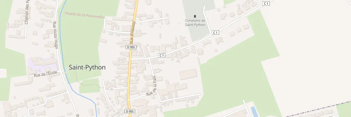 Plan du 4 Rue de Vertain à Saint-Python